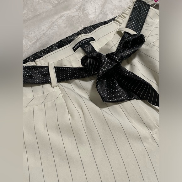 Larry Levine Striped Stretch Dress Pants - Picture 5 of 9
